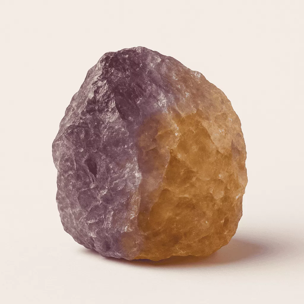 natural ametrine crystal - Raw