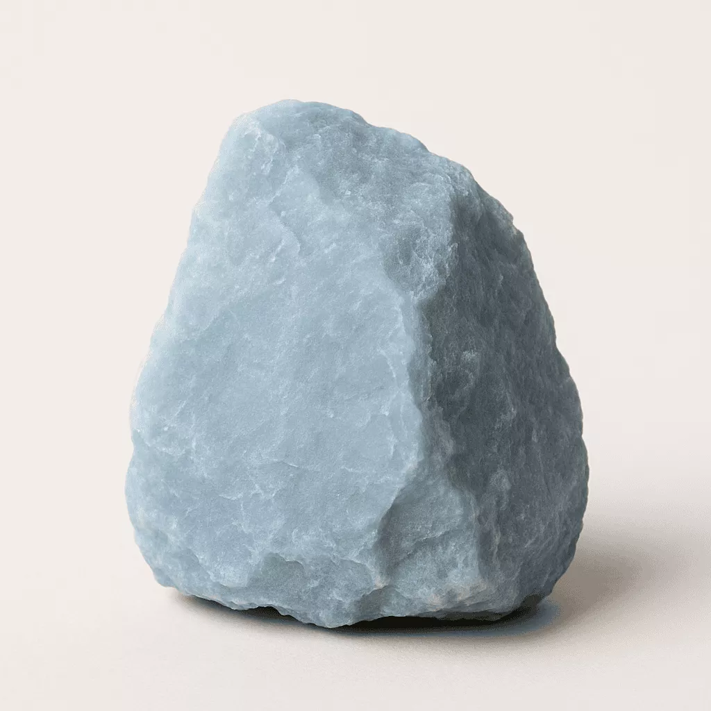 natural angelite crystal - Raw