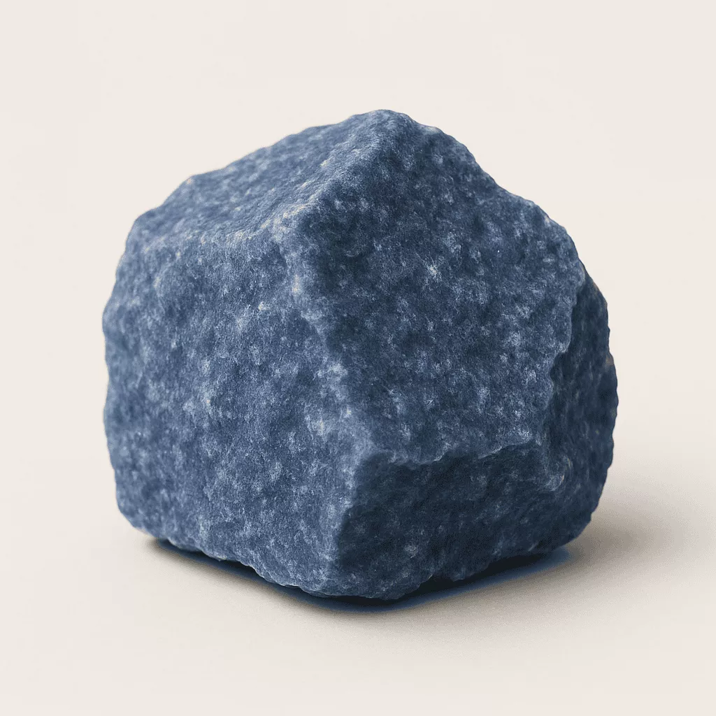 natural blue aventurine crystal - Raw
