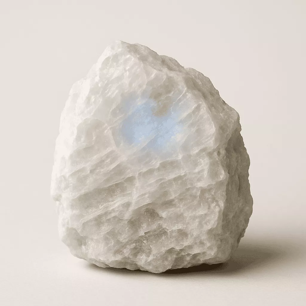 natural moonstone crystal - Raw