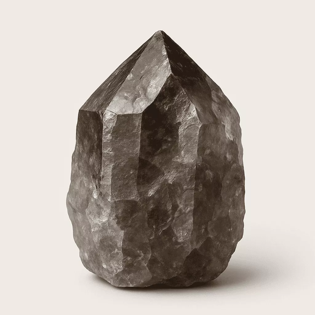 natural smoky quartz crystal - Raw