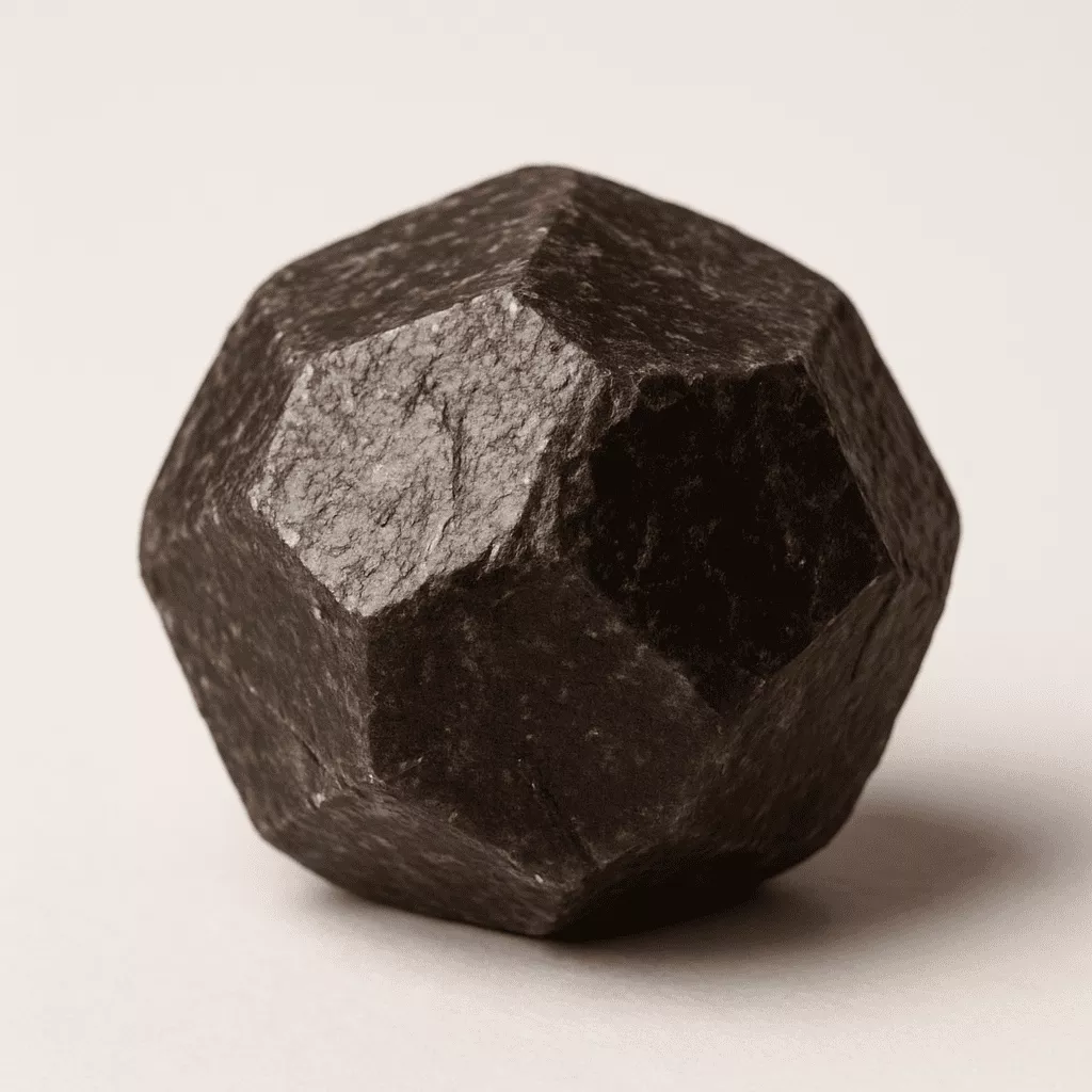 natural almandine garnet crystal - Raw