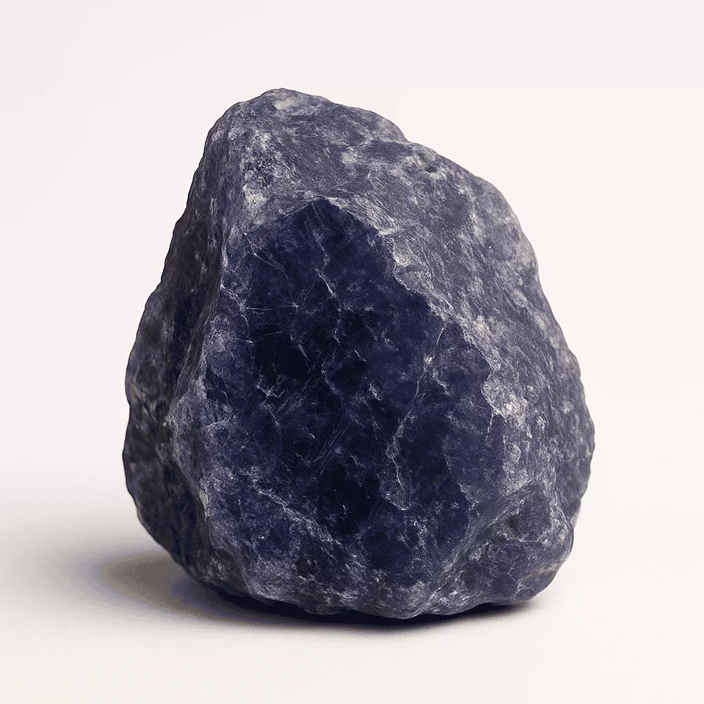 natural iolite crystal - Raw