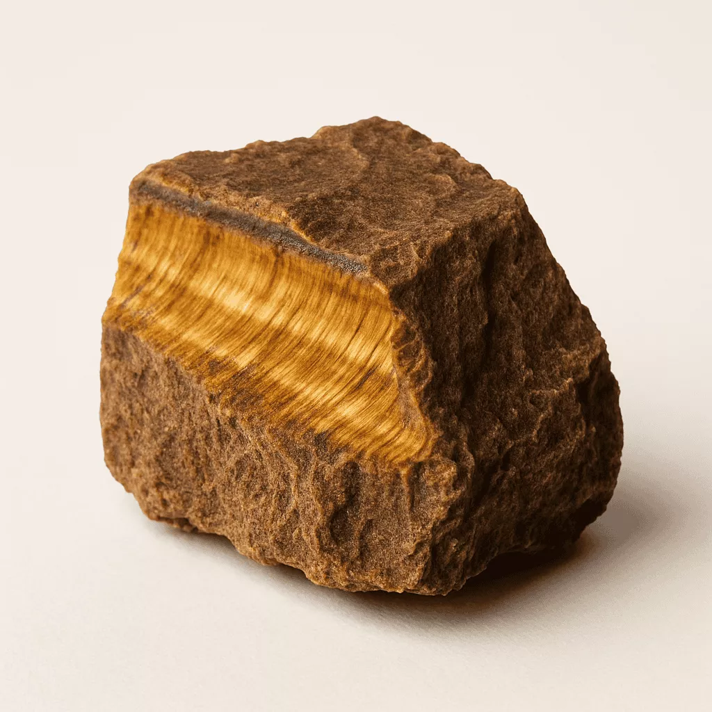 natural tiger's eye crystal - Raw