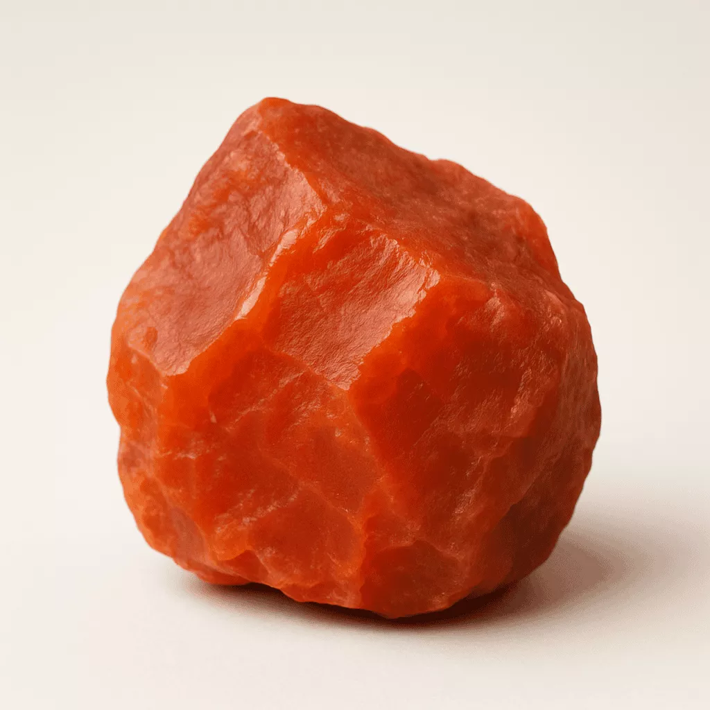 natural carnelian crystal - Raw