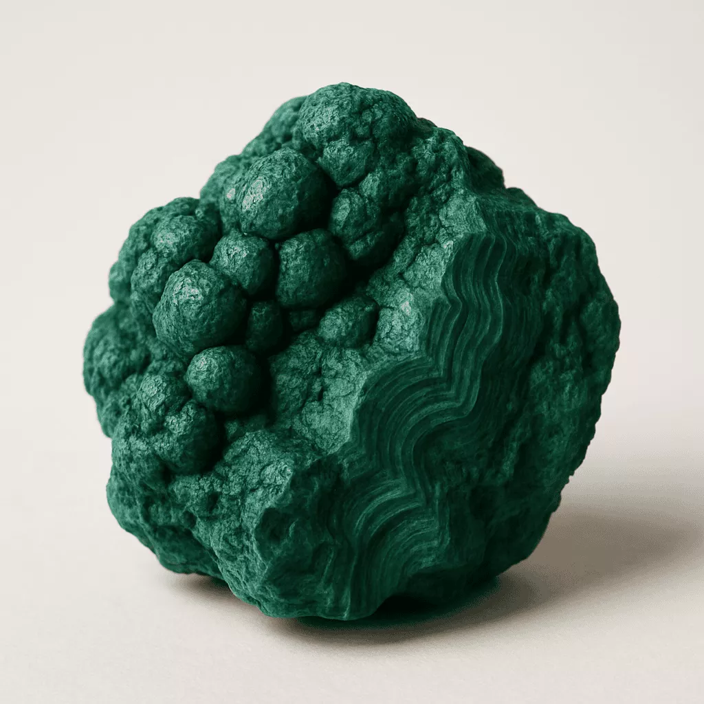 natural malachite crystal - Raw