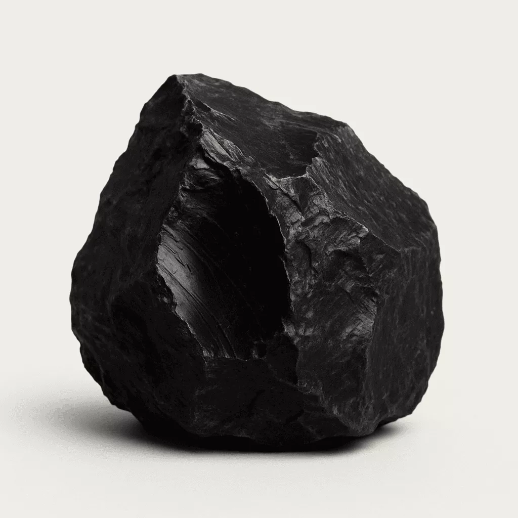 natural obsidian crystal - Raw