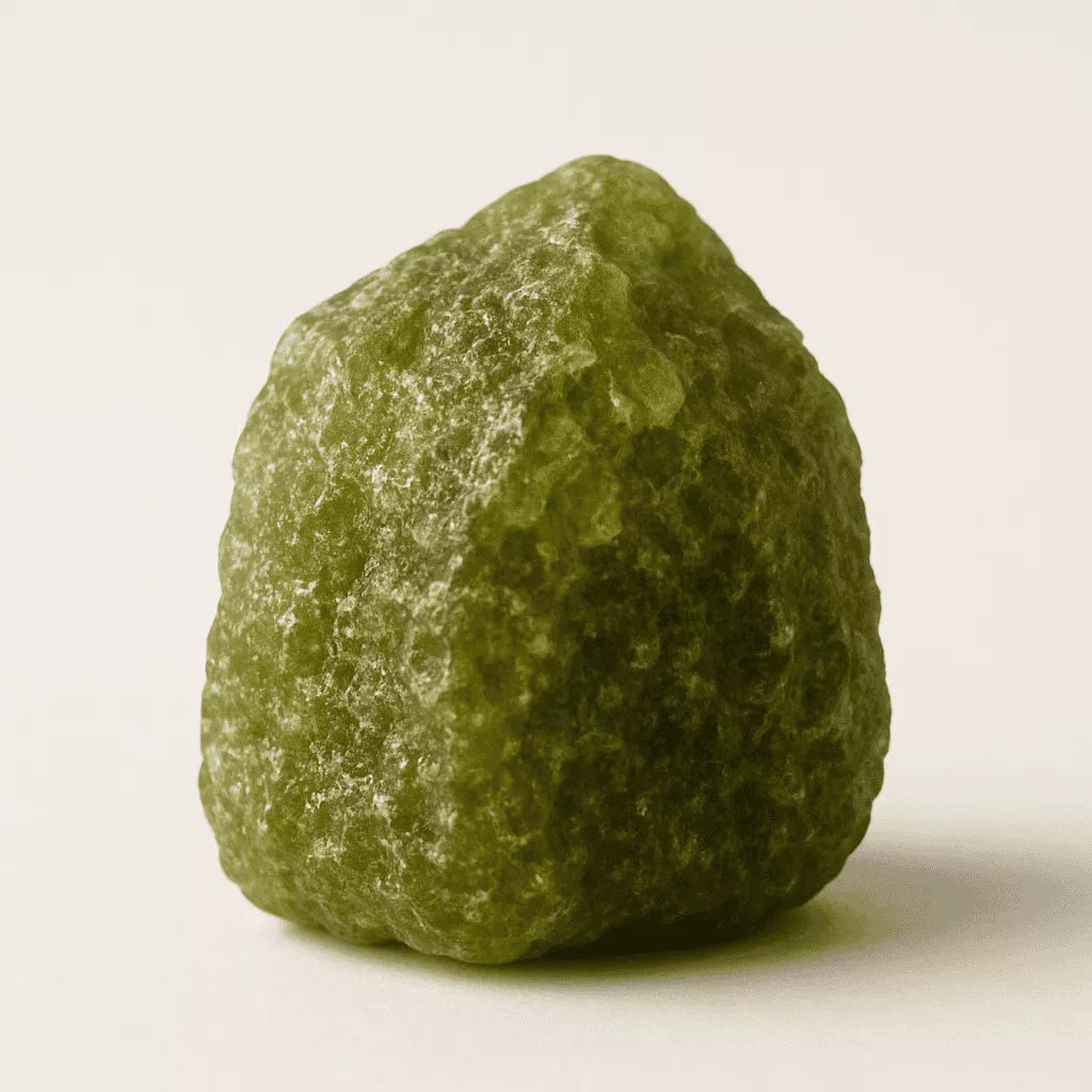 natural peridot crystal - Raw