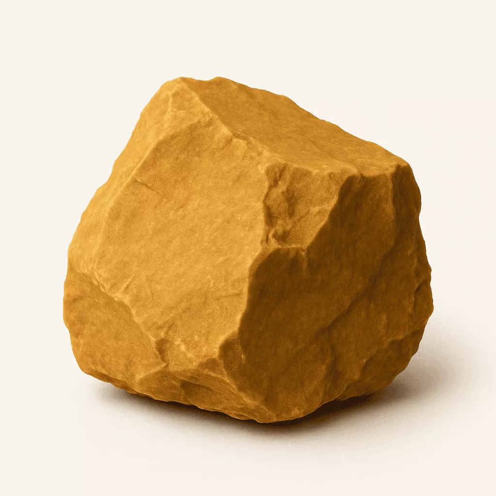 natural yellow jasper crystal - Raw