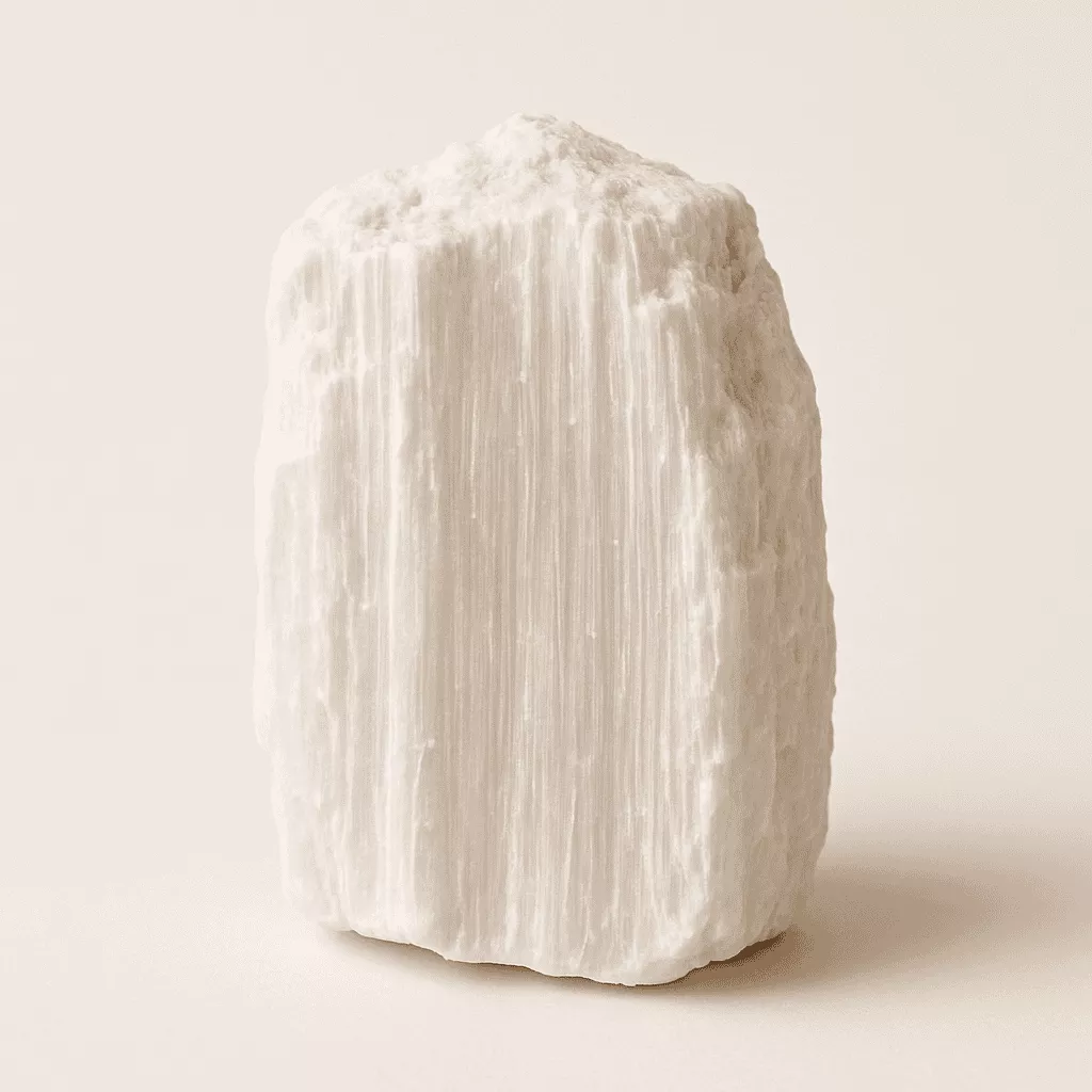 natural selenite crystal - Raw