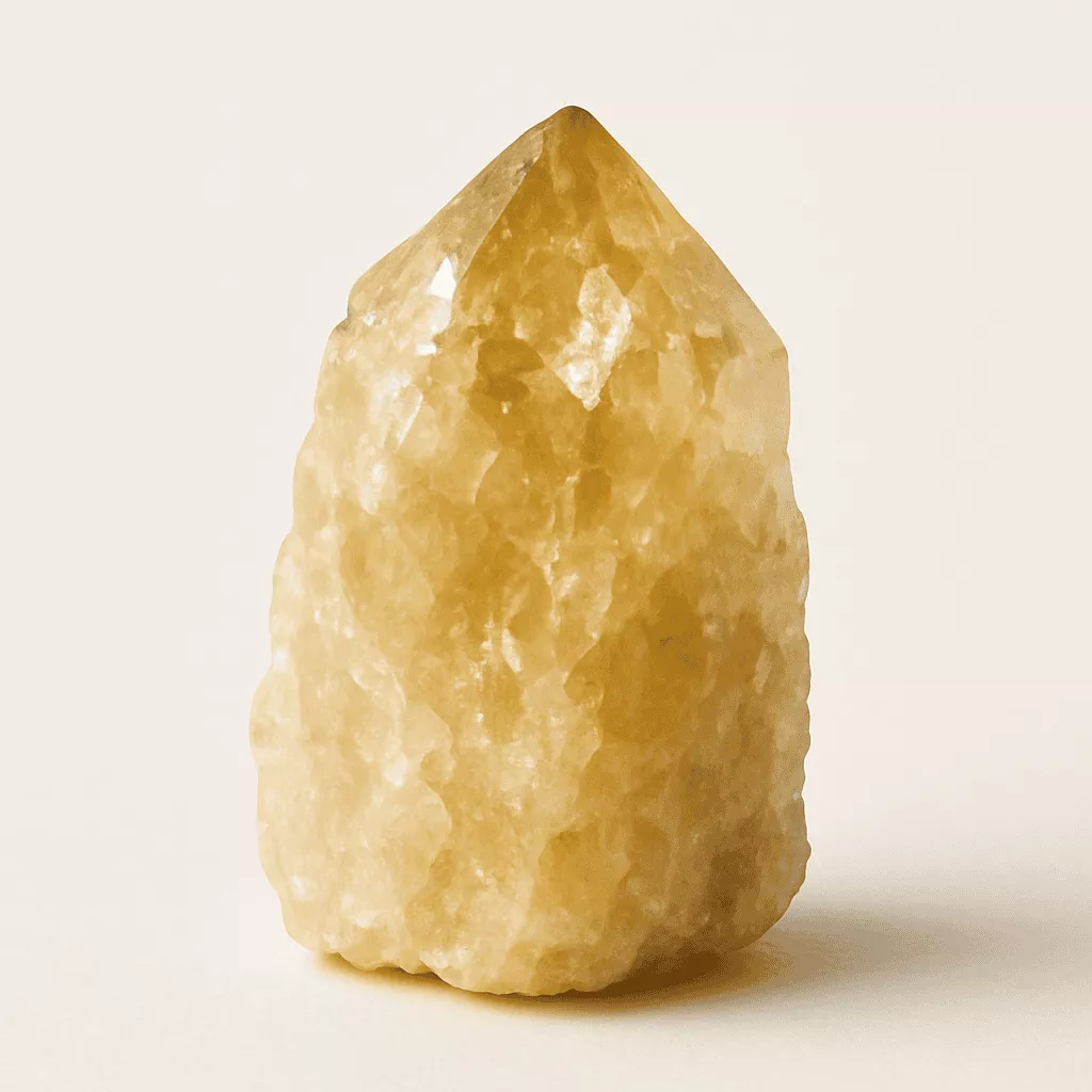 natural raw citrine crystal - Raw