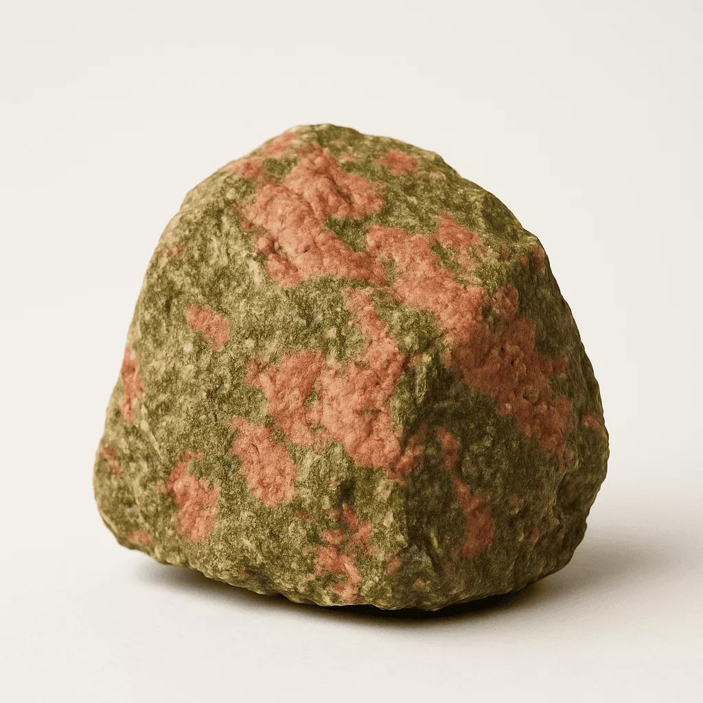 natural unakite crystal - Raw