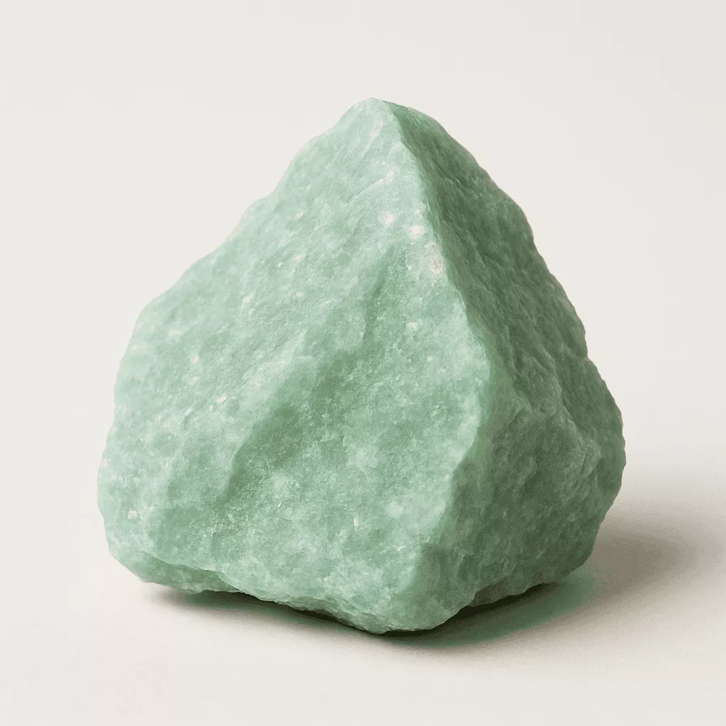 natural green aventurine crystal - Raw